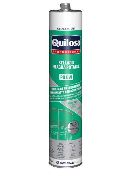 Sellador de Poliuretano QUILOSA PU 50 Gris 300ml - ¡Consíguelo ahora al mejor precio!