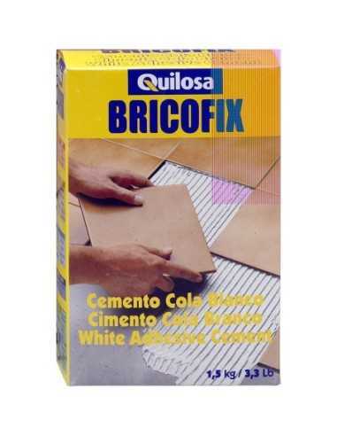 Cemento Cola QUILOSA BRICOFIX Blanco 1,5 Kg - ¡Consíguelo ahora al mejor precio!