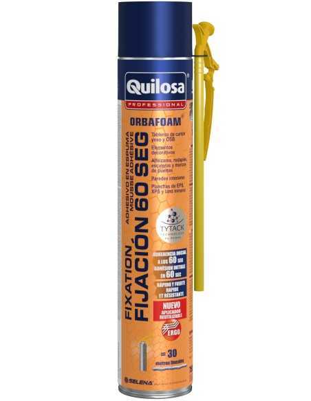 Espuma de Poliuretano QUILOSA ORBAFOAM Fijación 60 Segundos Cánula 750 ml - ¡Consíguelo ahora al mejor precio!