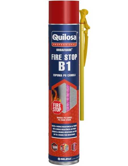 Espuma de Poliuretano QUILOSA ORBAFOAM Fire Stop B1 Cánula ERGO 750 ml Rosa - ¡Consíguelo ahora al mejor precio!