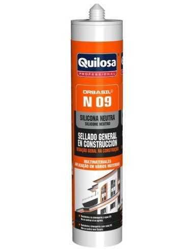 Silicona Neutra QUILOSA ORBASIL N 16 Negra Cartucho 300 ml - ¡Consíguelo ahora al mejor precio!