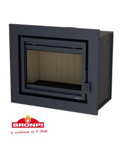 Estufa De Leña Insertable BRONPI Florida Met | Hogar Cahersa