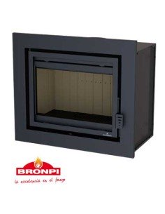 Estufa De Leña Insertable BRONPI Florida Met | Hogar Cahersa