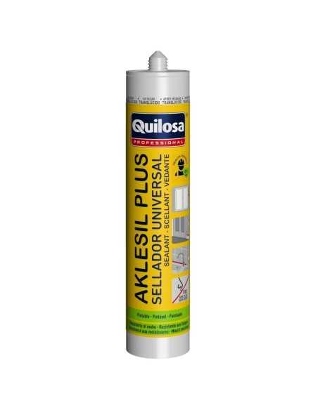 Silicona Acida QUILOSA AKLESIL uso general translucido 280 ml - ¡Consíguelo ahora al mejor precio!