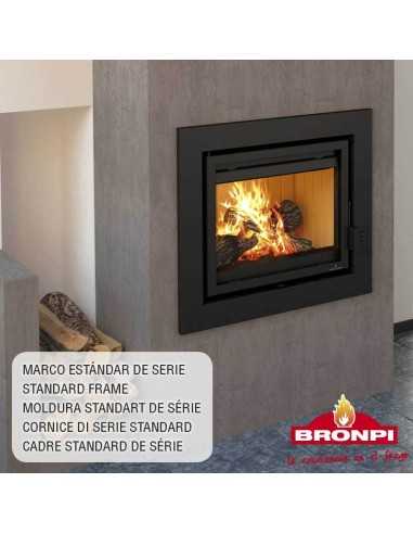 Estufa De Leña Insertable BRONPI Florida Met | Hogar Cahersa