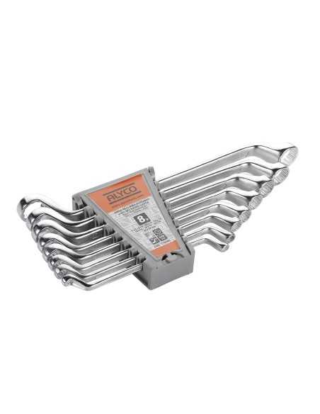 JUEGO 8 LL.ACODADAS 6X7-20X22 ALYCO ORANGE REF 170280