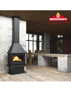 Chimenea de Leña BRONPI LISBOA-3C