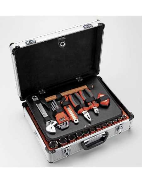 Maleta De Aluminio Con Herramientas ALYCO ORANGE