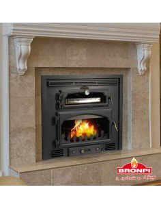 Estufa De Leña Insertable BRONPI Everest Hie | Hogar Cahersa