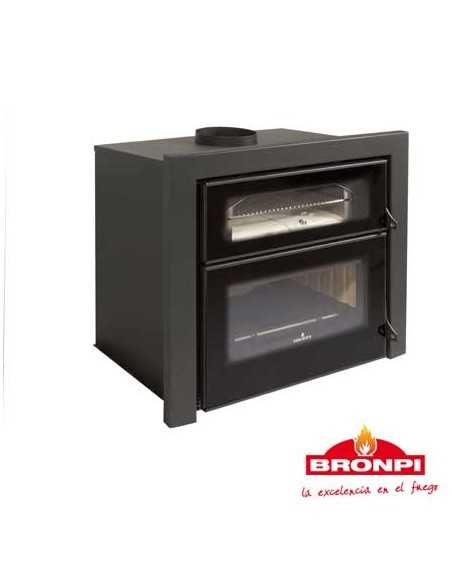 Estufa De Leña Insertable BRONPI Hierro Fund | Hogar Cahersa