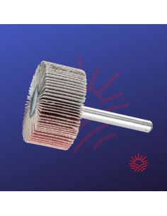 Abanico Lijador PFERD Corindón A 40x20 grano 120 mango 6 mm