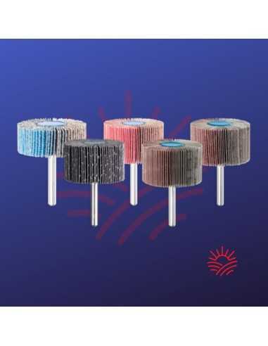 Abanico Lijador PFERD Corindón A 50x30 grano 60 mango 6 mm