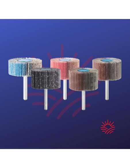 Abanico Lijador PFERD Corindón A 50x30 grano 60 mango 6 mm