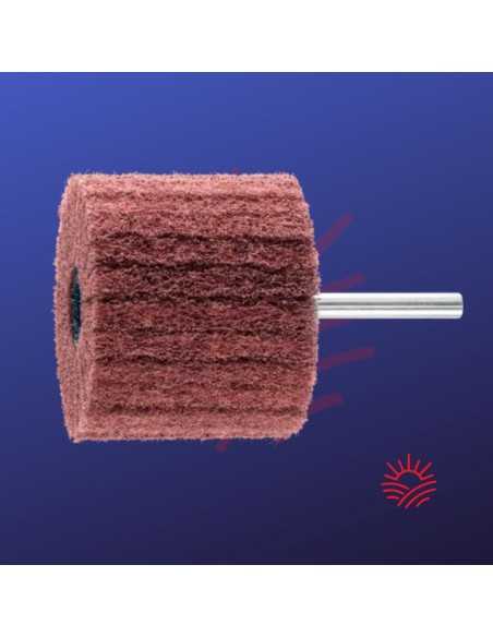 Abanicos de vellón PFERD Corindon A 40x20 grano 180