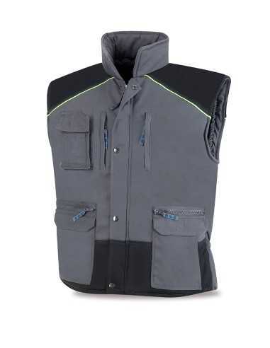 Chaleco Gris/Negro MARCA Pro Series ODIN - Talla XL