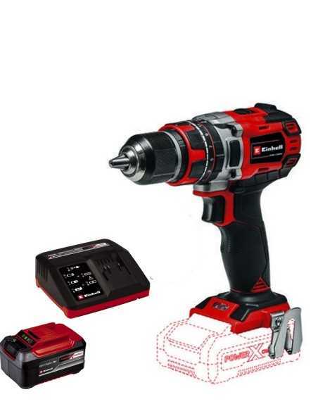 Pack EINHELL Taladro percutor TP-CD 18/50 + Cargador Power-X 18V+ Batería