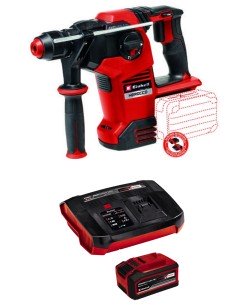 Pack EINHELL MARTILLO HEROCCO 36/28 + Cargador + Batería 4-6Ah