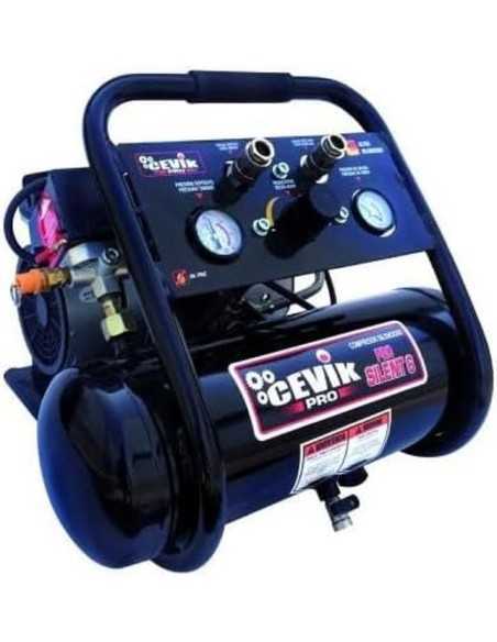 Compresor cevik silencioso 6l 1hp ews06 - 1675 GENERGY CE | Ferretería Cahersa
