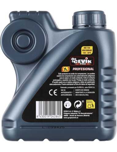 Aceite especial para compresores de aire vevic pro sae 30 | Ferretería Cahersa