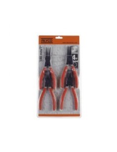 Juego de 4 Alicates para Arandelas 180mm en Blister Alyco Orange. REF 170584