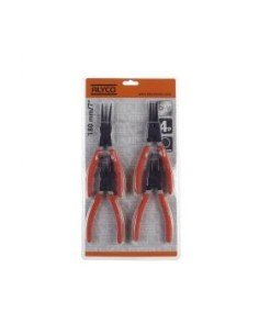 Juego de 4 Alicates para Arandelas 180mm en Blister Alyco Orange. REF 170584
