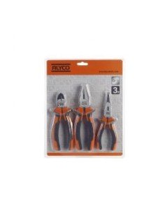 Juego de 3 Alicates en Blister ALYCO ORANGE REF 170528