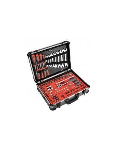 Maleta de Aluminio con Herramientas ALYCO ORANGE 170822 | Caja o carro de herramientas ALYCO resistente y funcional