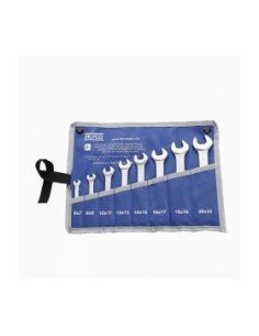 Juego de 8 llaves fijas 6x7-20x22 B/NYLON. REF 191081