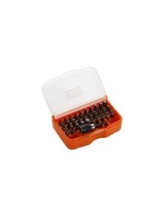 Juego de puntas 1/4" + Adaptador, 31 piezas - Alyco Orange Ref. 170490