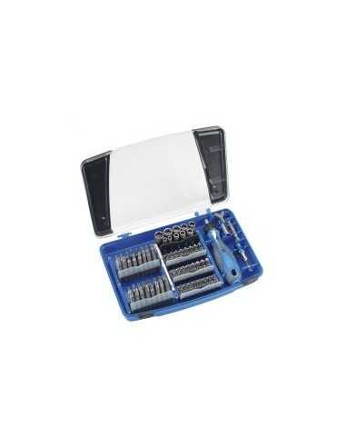 Jgo de Destornillador con Carraca, Puntas de Atornillado ALYCO 119150