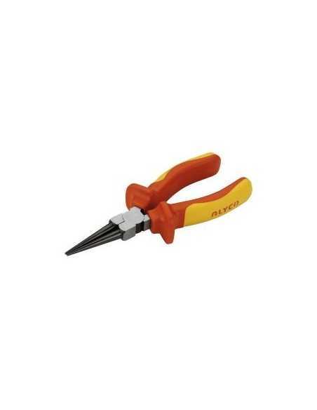 Alicate ALYCO Aislado 160 mm Puntas Redondas Rectas