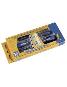 Destornilladores Phillips ALYCO Juego 5 Pz Mango Bimaterial