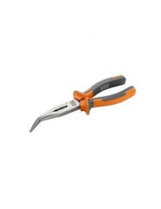 Alicate ALYCO 200 mm Puntas Semirredondas Curvas Teflonado ORANGE