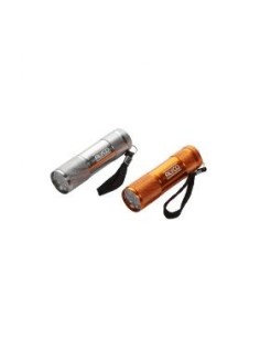 Linterna Tubular ALYCO ORANGE Aluminio 9 led
