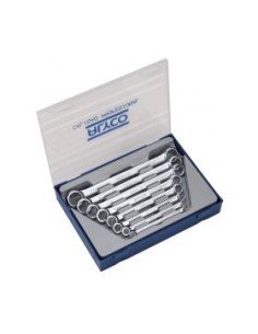 Llaves Fijas Planas ALYCO Juego 8 Pz Doble Estrella