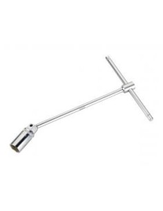 LLAVE PARA BUJIAS C/MANGO EN T 16mm