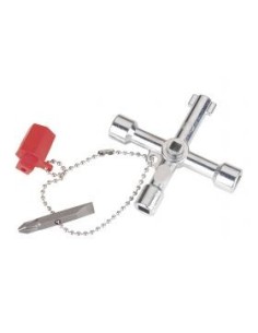 LLAVE COMBINADA AGUA GAS ELECTRIC 60mm