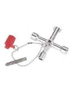 LLAVE COMBINADA AGUA GAS ELECTRIC 60mm