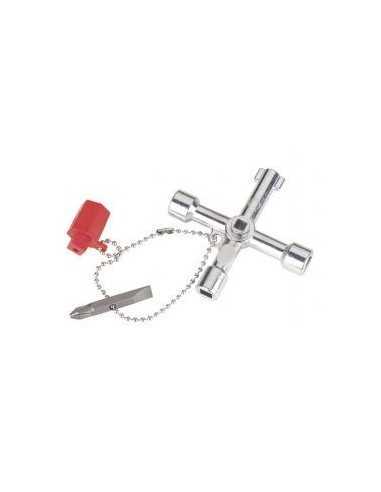 LLAVE COMBINADA AGUA GAS ELECTRIC 60mm