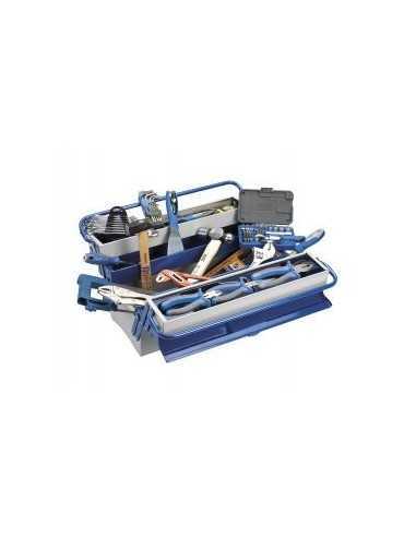 Caja con Herramientas ALYCO 5 Bandejas 80 Pz | Caja o carro de herramientas ALYCO resistente y funcional