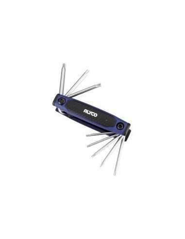 Llaves Torx ALYCO INV T9-T40 Pack 8