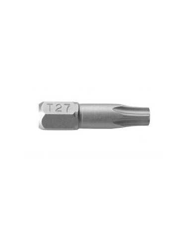 Punta Atornillador Torx ALYCO T10 1/4 Largo 25 mm C/PLAST
