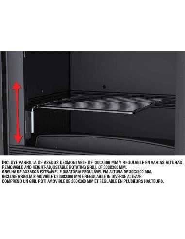 Estufa De Leña BRONPI Croacia -t Frontal Con | Hogar Cahersa