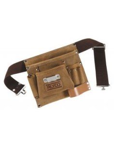 Bolsa de Cuero Porta Herramientas ALYCO con Cinturón | Caja o carro de herramientas ALYCO resistente y funcional