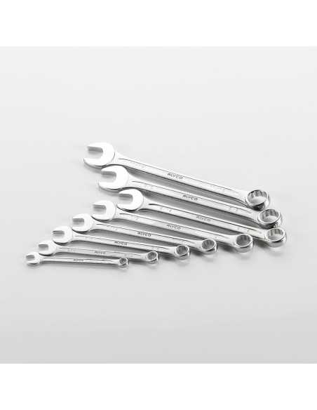 Juego de 8 Llaves Combinadas en Pulgadas:Resistentes y Versátiles