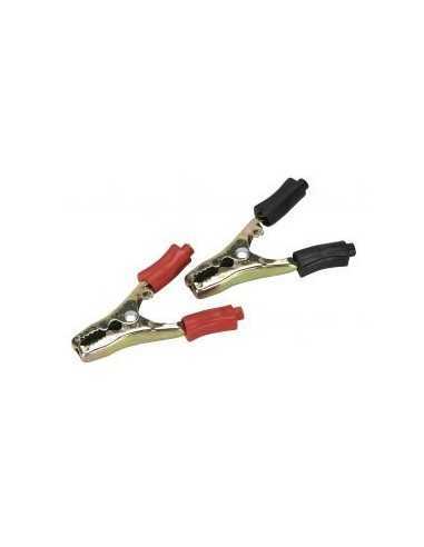 Pinzas para batería ALYCO acero cincado 45 A 80X55 mm - Pack 2