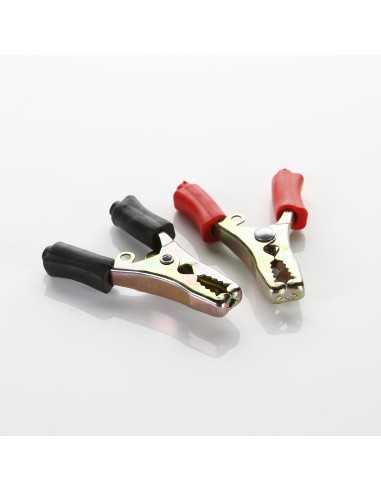 Pinzas para batería ALYCO acero cincado 45 A 80X55 mm - Pack 2