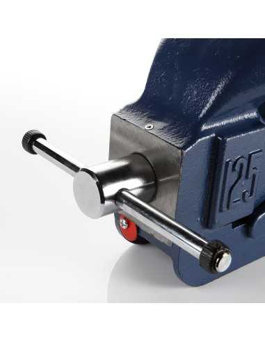 Tornillo de Banco ALYCO de Guía Redonda 125 mm 199355