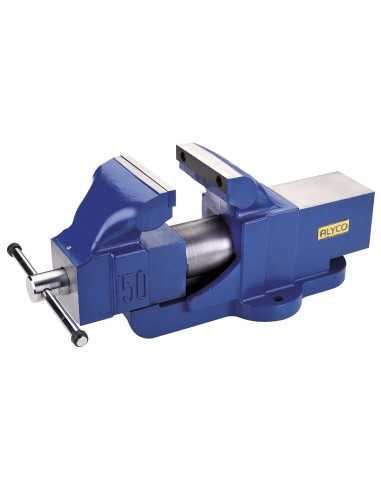 Tornillo de Banco ALYCO de Guía Redonda 125 mm 199355