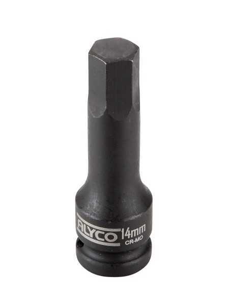 Llave de Vaso ALYCO 1/2 de Impacto con Punta Hexagonal 1/2 8 mm